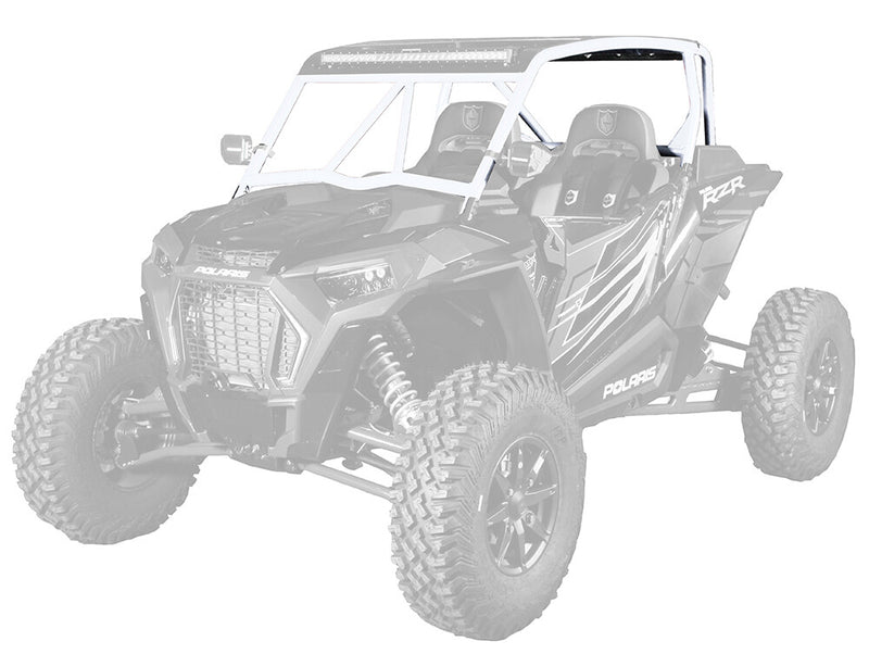 Pro Armor CAB Asylum Cage With V Intrusion White - P191C028WH Polaris RZR 2019-2022