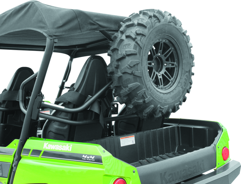 DragonFire Racing 521240 Spare Tire Carrier - Black - Photo - Primary