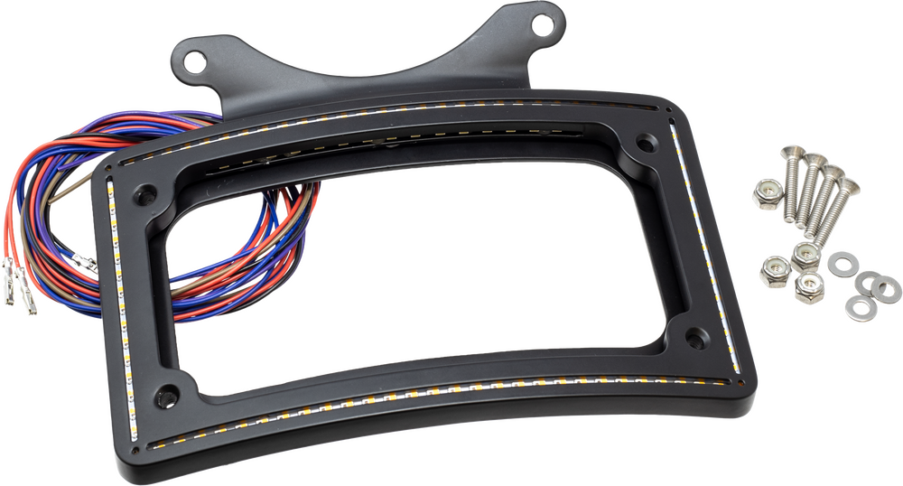 Letric Lighting Co 850-09921 LLC-IPPL-M1 PERFECT PLATE LIGHT LP FRAME MATTE BLACK INDIAN