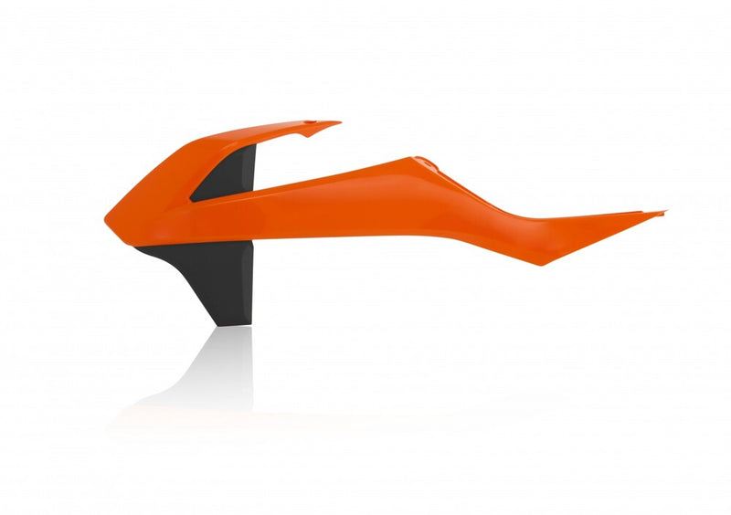 Acerbis Radiator Shrouds Orange Black - 2685965225 KTM 85 (17/14) 2018-2024