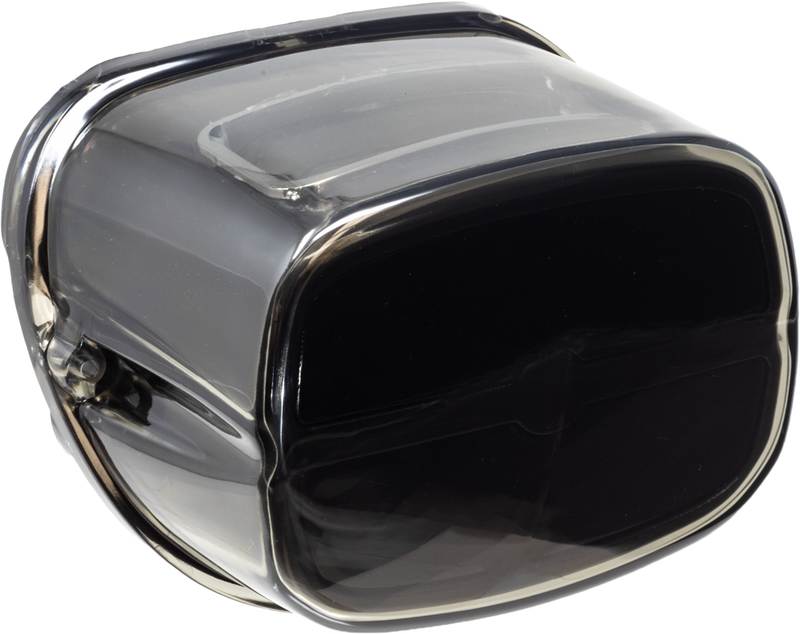 Letric Lighting Co 850-09559 LLC-SQTL-CB SQAUREBACK LED TAILIGHT BLACK /SMOKE LENSE