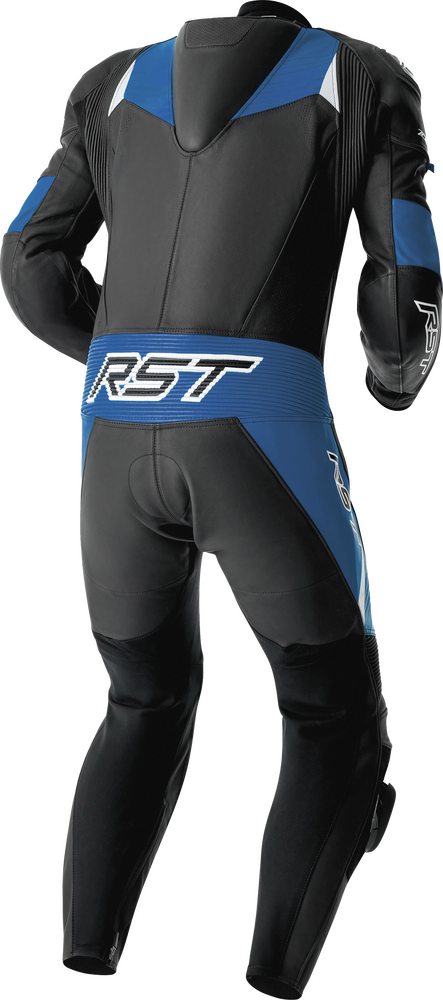 Rst 556-3634346 103634BLU-46 TRACTECH EVO D3O SUIT BLK/BLU LEATHER XL
