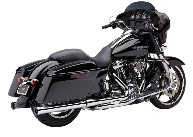 Cobra 3" RPT Slip-ONS Chrome FLH FLT - 6071 For Harley Touring 2017-2026