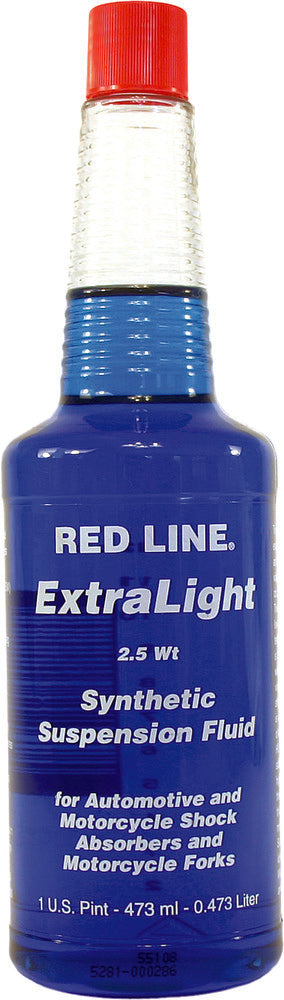 Red Line Synthetic Suspension Fluid 2.5W 16OZ - 91112 For Ducati Motorcycles 2012-2018 | Triumph Motorcycles 2012-2018 | Suzuki Motorcycles 2012-2018