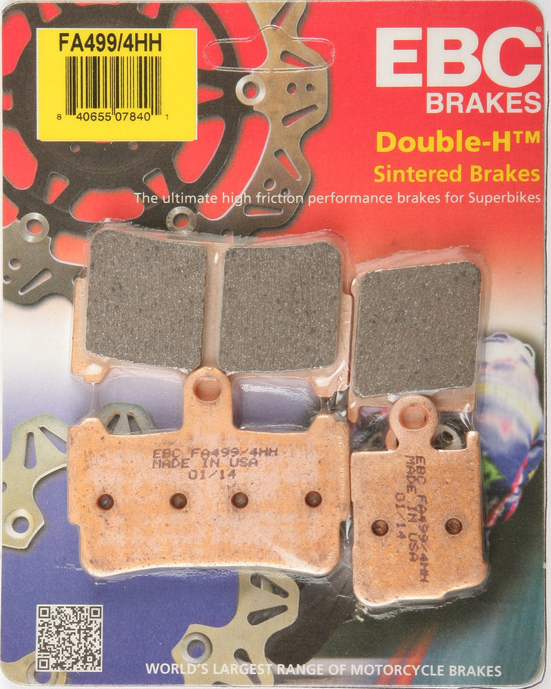 Ebc Brake Pads - FA499/4HH Honda VFR1200F 2012-2013