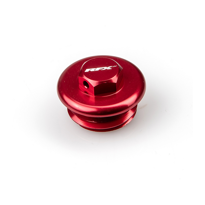 RFX OIL Filler Plug RED - FXOP 10100 99RD Honda CRF250R / CRF450R 2018-2025