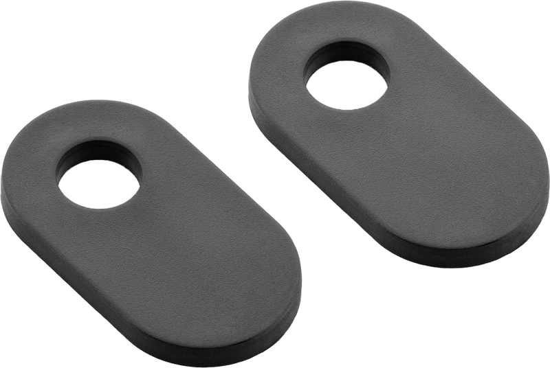 Rizoma Turn Signal Mounting Kit 2 PCS Black - FR217B For Triumph Motorcycles 2002-2023 | Ducati Monster 2014-2017