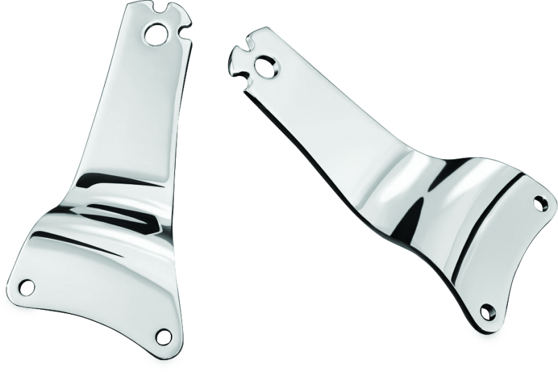 Kuryakyn 1666 Fixed Mounts For Multi-purpose Backrest Chrome - Photo - Primary