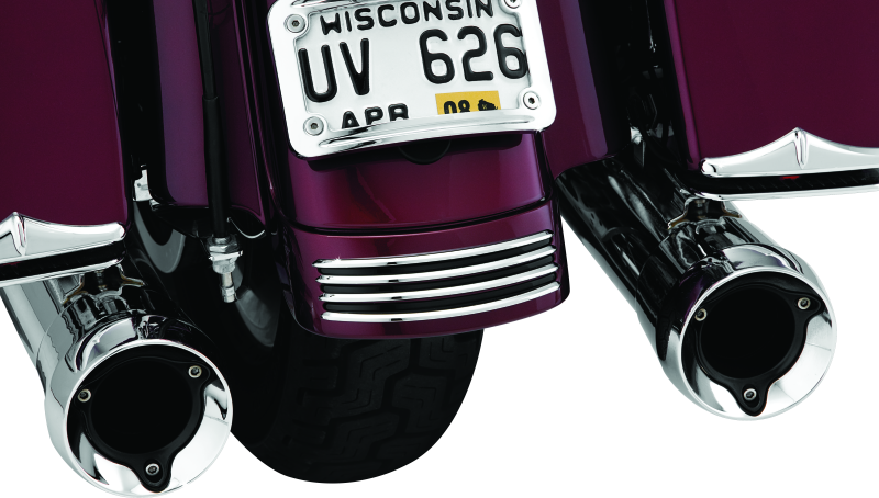 Kuryakyn 7797 Rear Fender Accents Flhx & Fltr Models Chrome - User 1