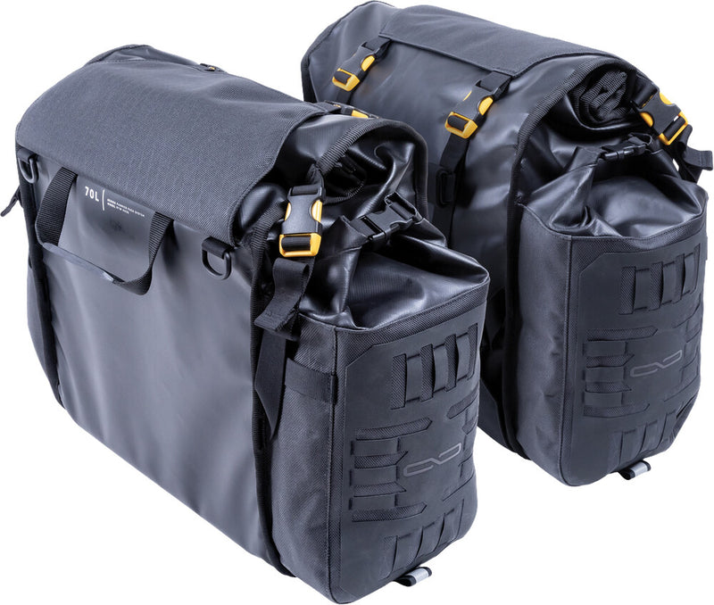 Giant Loop 269-0257 RTW25-B ROUND THE WORLD PANNIERS 90L BLACK