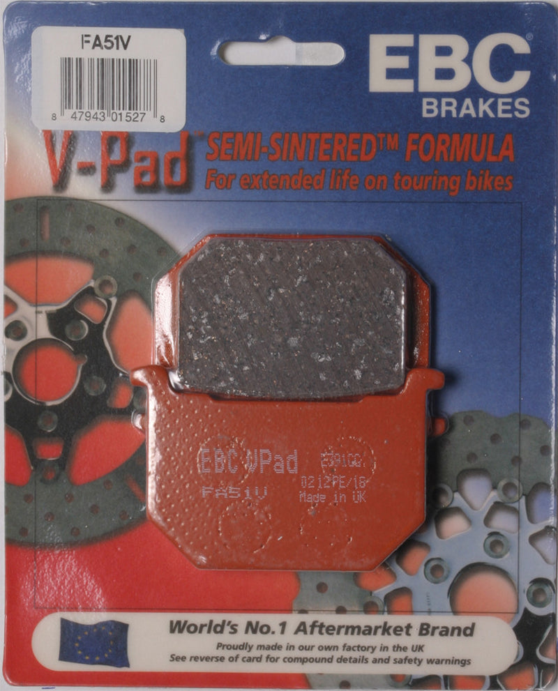 EBC Brake Pads V-Series - FA51V Suzuki Motorcycles 1980-1988