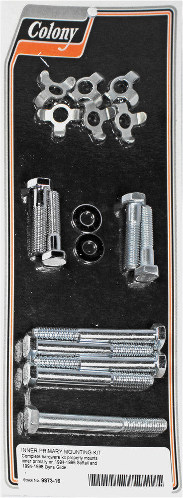 Colony Machine Inner Primary Mount Kit Softail - 9873-16 For Harley Dyna / Softail / Super 1994-1999
