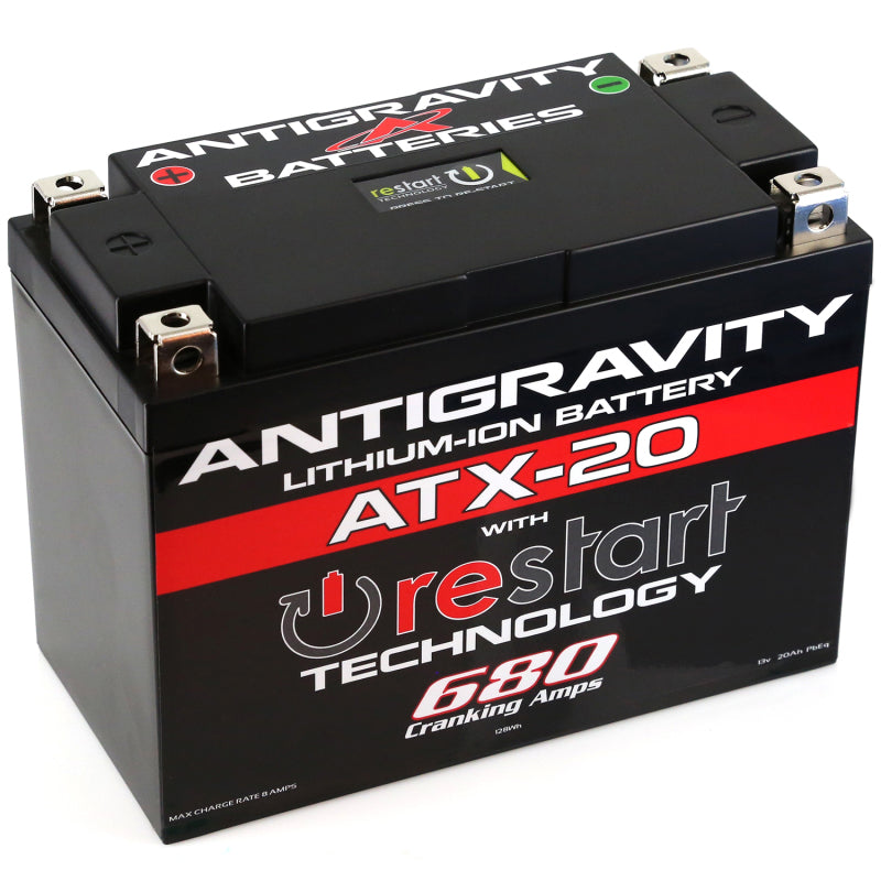 Antigravity Batteries AG-ATX20-RS Antigravity YTX20 Lithium Battery W/re-start - Photo - Primary