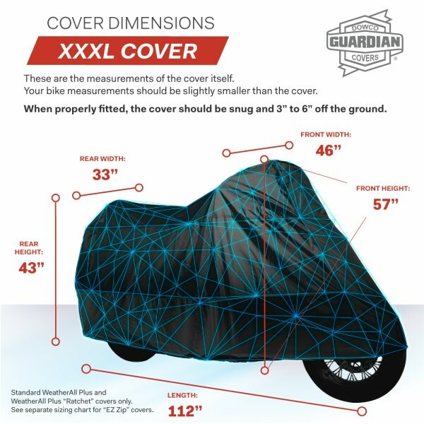 Dowco Cover Weatherall Plus 3X - 50006-02 Honda Gold 2001-2010
