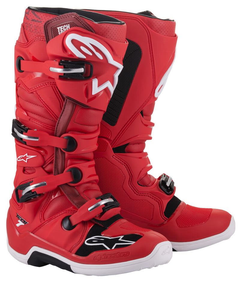 Alpinestars 482-23011 2012014-30-11 TECH 7 BOOTS RED SZ 11
