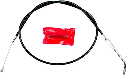 Motion Pro Black Vinyl Idle Cable - 06-0059 For Harley Motorcycles 1981-1989