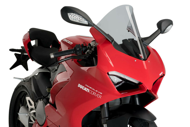 Puig Hi-Tech Parts Windscreen Racing Smoke DUC - 9690H Ducati Panigale 2018-2023