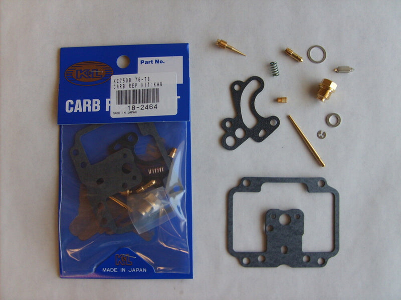 K&l Supply Carburetor Repair Kit - 18-2464 Kawasaki KZ750B 1976-1979