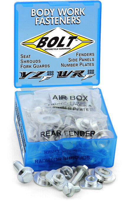Bolt Full Plastic Fastener Kit - YAM-1400024 Yamaha YZ 250 / YZ 450 / WR 250 / WR 450 2014-2019