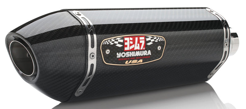 Yoshimura Exhaust Signature R-77 Slip-ON SS-CF-CF - 11600E0220 Suzuki 600 / 750 2011-2024