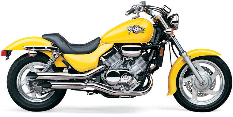 Cobra Blvd Slashcut Slip ON Chrome Honda VT750 Magna - 1164SC Honda VF750C Magna 1994-2003