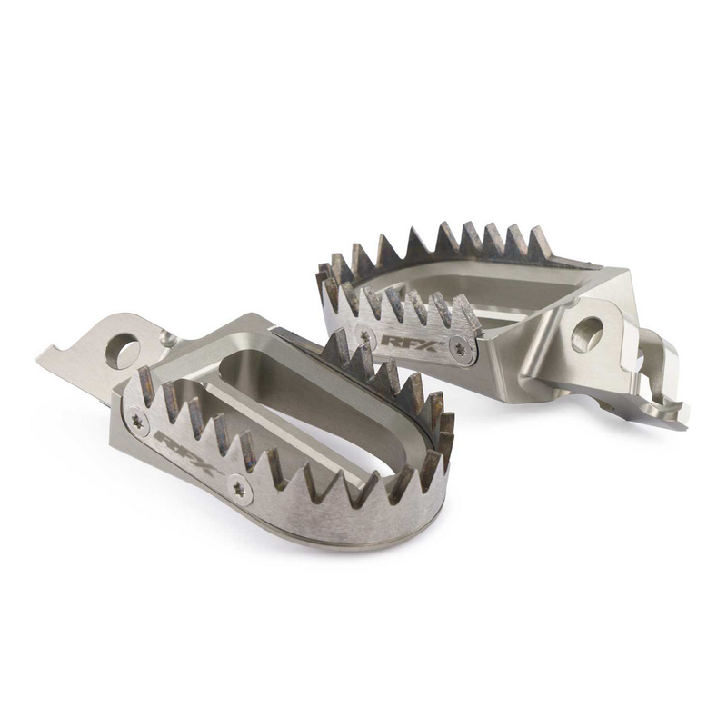 Rfx PRO Footpegs TIT Alum - FXFR 20100 99TA Kawasaki KX 250 / KX 450 2006-2025