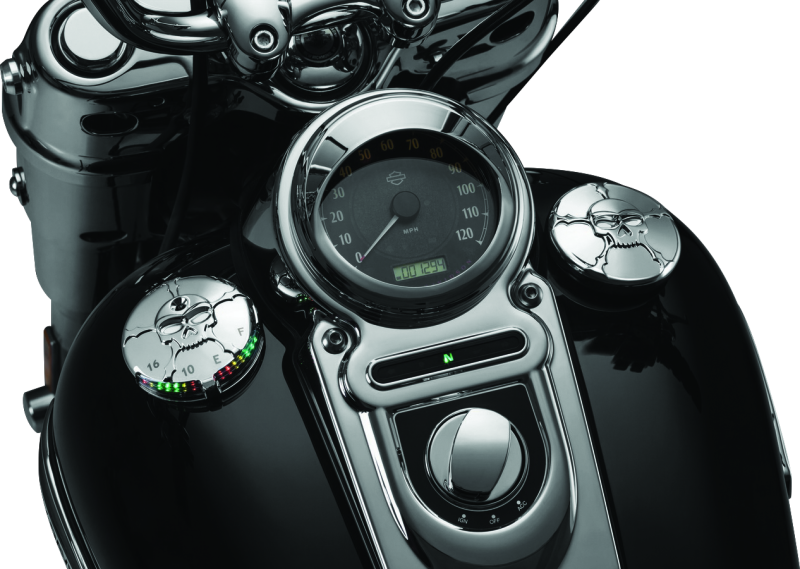 Kuryakyn 7358 Zombie Gas Cap Vented Chrome - User 1