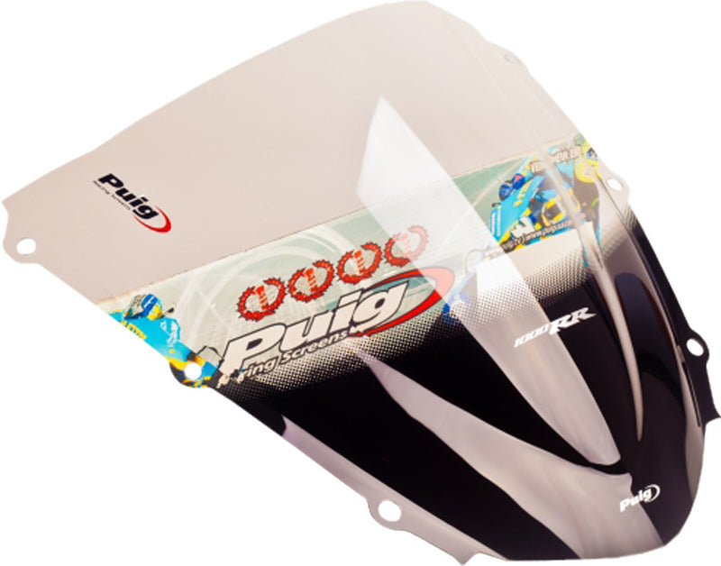 Puig Hi-Tech Parts Windscreen Racing Clear - 1665W Honda CBR1000RR 2004-2007