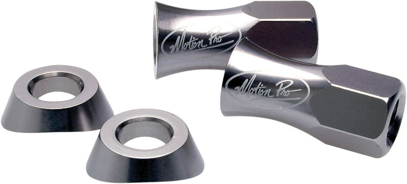 Motion Pro 87-10022 11-0022 LITELOC RIM NUT AND WASHER 12MM SILVER