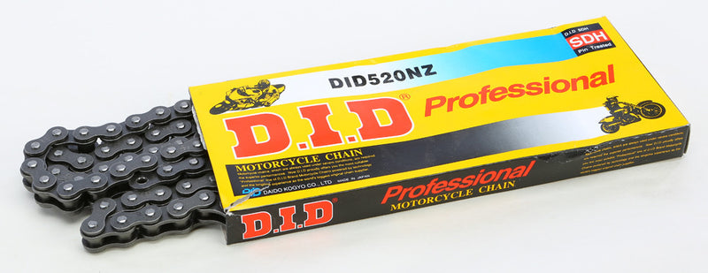 D.I.D Super 520NZ-116 NON O-Ring Chain - 520NZX116FB Polaris Big Boss 350 6x6 / Big Boss 400 6x6 / Magnum 425 6x6 1993-1997