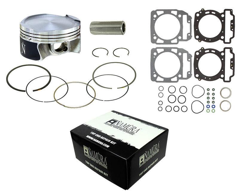 Namura 186-8010 NA-80010K TOP END KIT TWIN CYLINDER 90.96/STD CAN