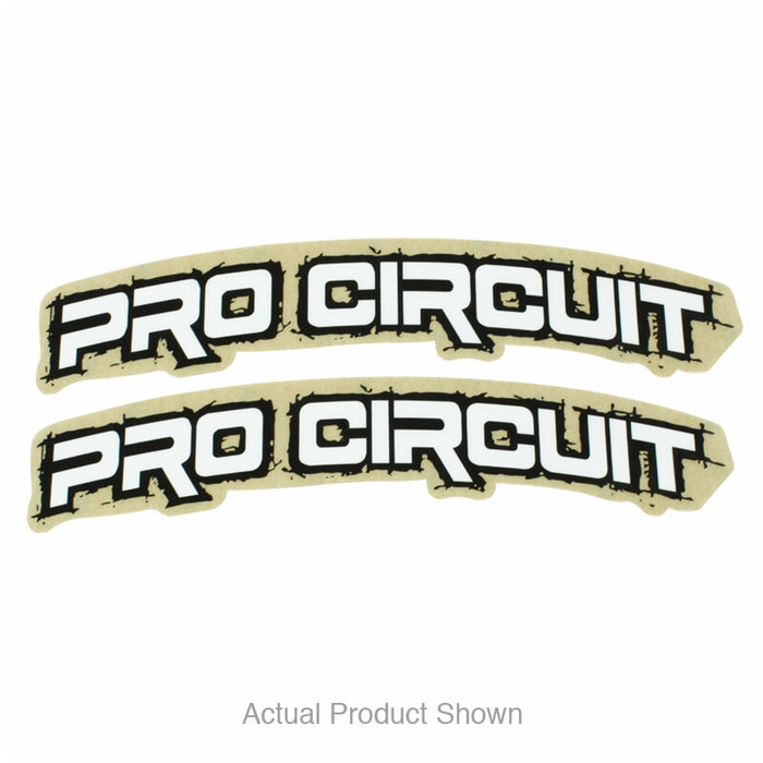 Pro Circuit 794-9060 DC0010-RETRO RETRO FENDER STICKER