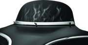 Kuryakyn 1310 Smooth Windshield Trim 96-13 Touring Chrome - User 1