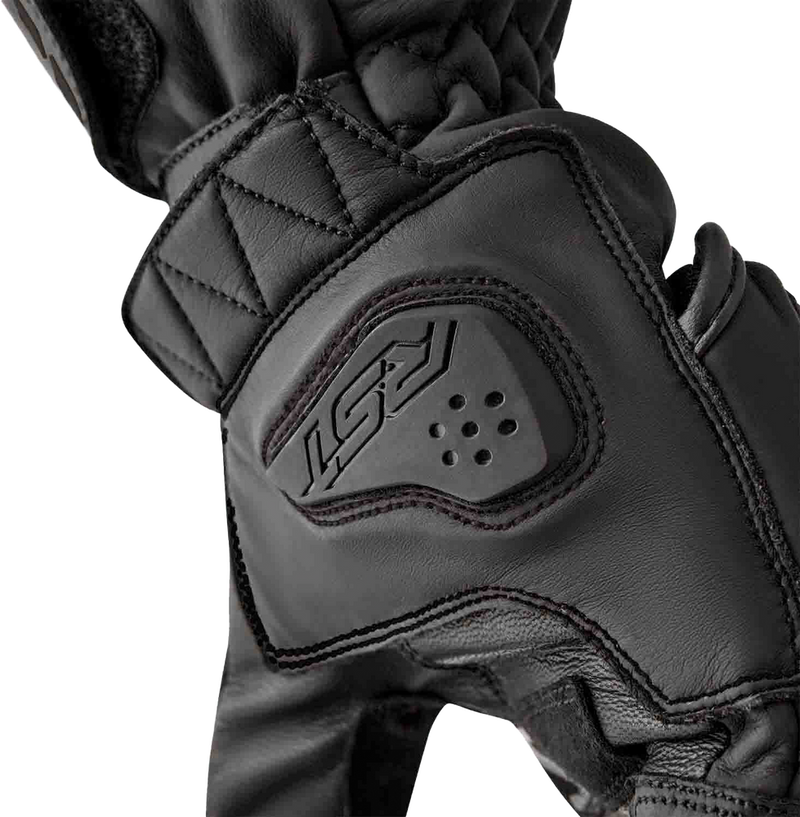 Rst 556-3650008 103650BLK-08 S1 GLOVE BLACK LEATHER SM