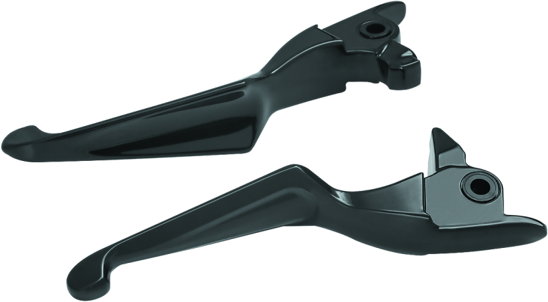 Kuryakyn 1985 Boss Blades Lever Set 17-20 Touring Gloss Black - Photo - Primary
