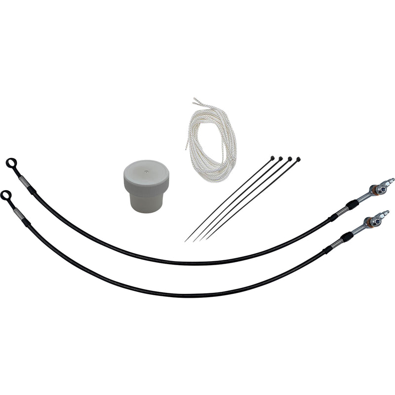 Fat Baggers Inc. Cable Kit - 109712-B For Harley Touring 2008-2013