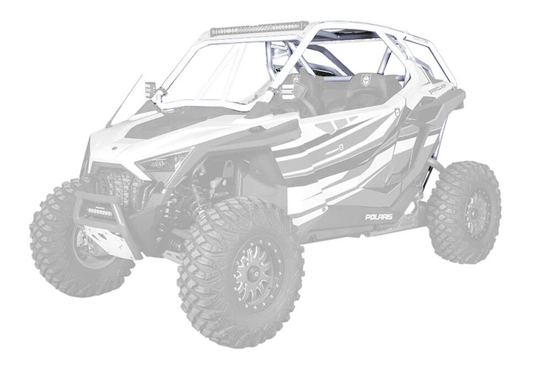 Pro Armor PRO XP Cage With V Intrusion White - P199C050WH Polaris RZR 2020-2022