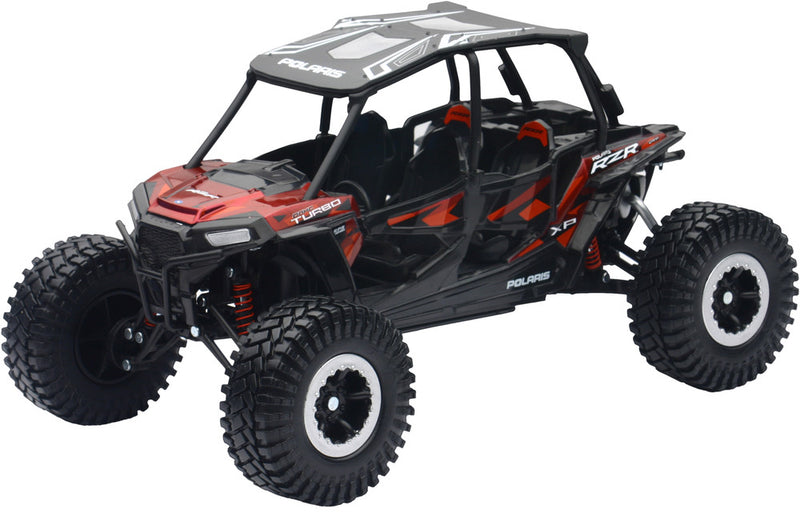 New Ray Toys 959-0125 57976B REPLICA 1:18 UTV POLARIS RZR 4 TURBO XP RC RED