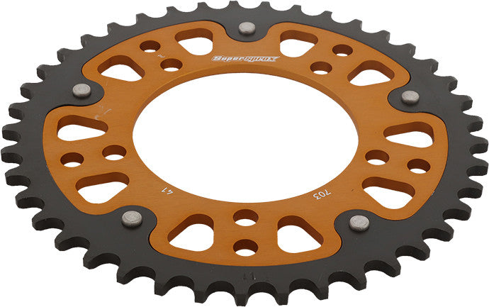 Supersprox 108-703641 RST-703-41-GLD REAR STEALTH SPROCKET ALU/STL 41T-520 GLD BMW