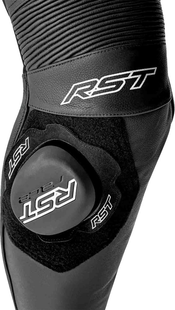Rst 556-3604138 103604WHI-38 S1 D3O SUIT BLK/WHI LEATHER XS