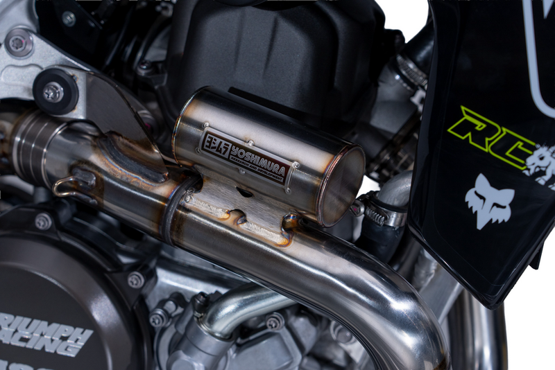 Yoshimura RS-12 Exhaust System Triumph TF450 - 274500S320 Triumph 450 2025