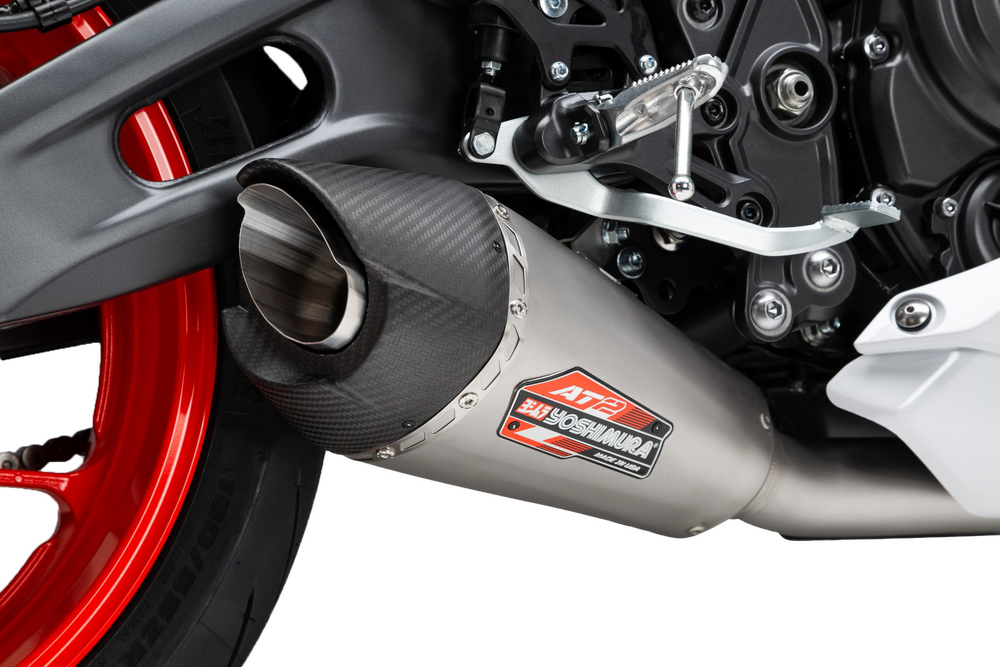 Yoshimura 960-2550 13720AP520 EXHAUST STREET AT2 SS-SS-CF YAM