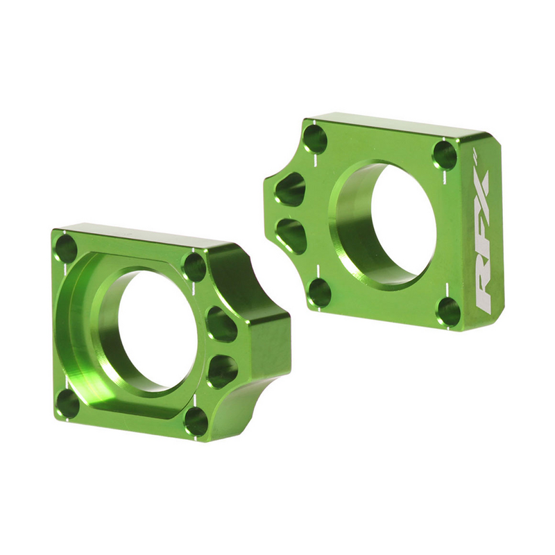 Rfx 739-0005 FXAB 20200 99GN REAR AXLE BLOCKS GREEN KAW