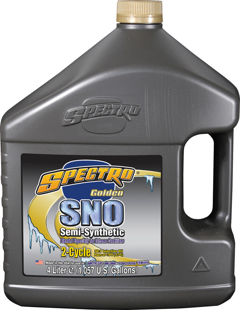 Spectro 582-00074 310339 GOLDEN SNO SEMI-SYN INJECT OIL 2T 1GAL