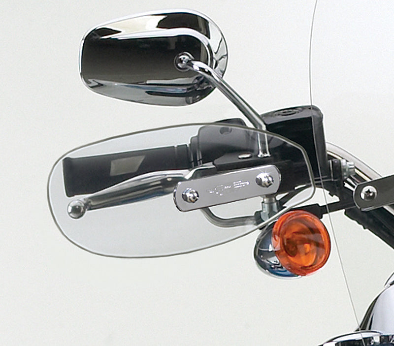 National Cycle Hand Deflector Clear - N5541 For Harley Touring / Electra Glide / Softail 1986-2011