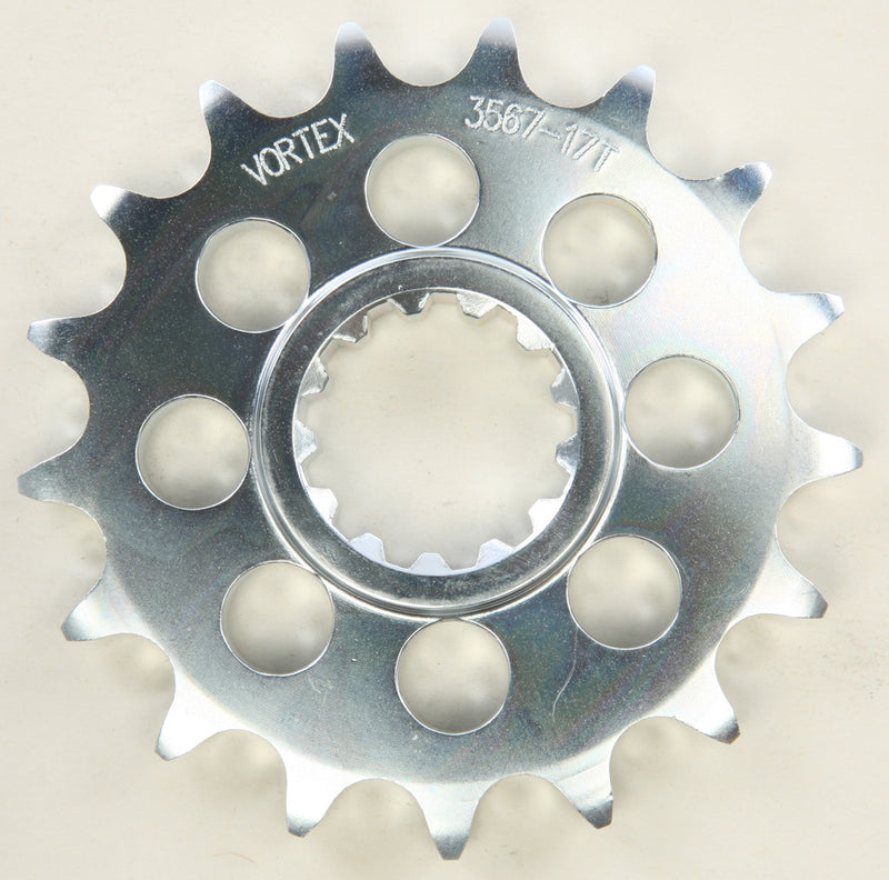 Vortex 3-356717 3567-17 FRONT CS SPROCKET STEEL 17T-525 YAM