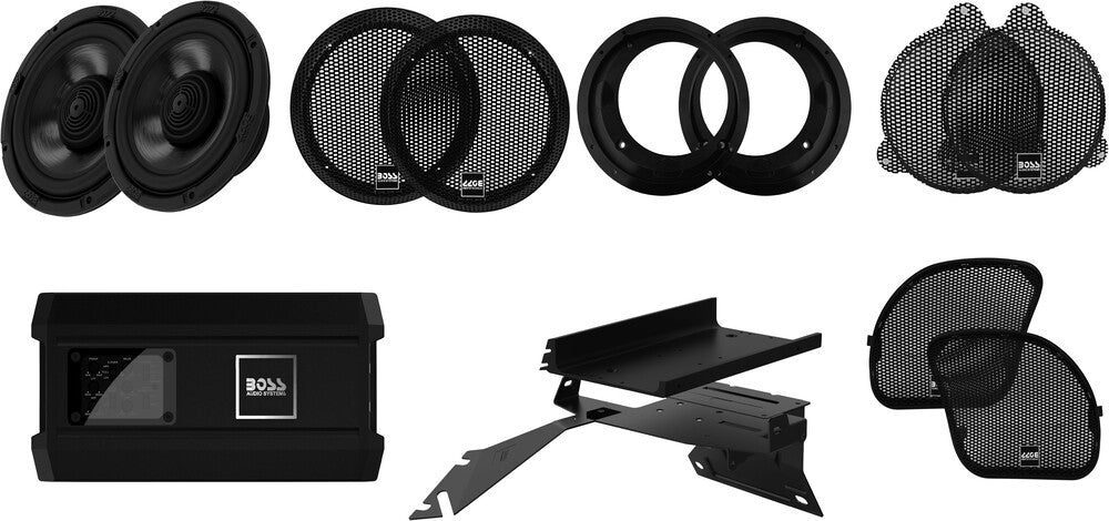 Boss Audio front audio kit for Street Glide
