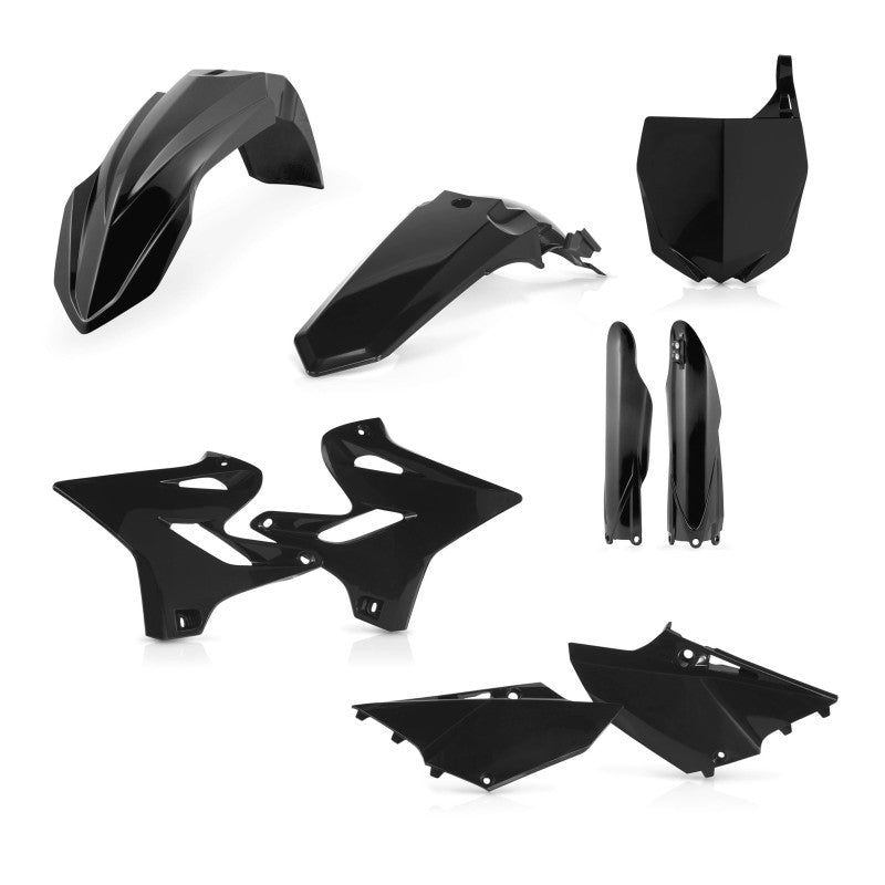 Acerbis 2402960001 15-21 Yamaha YZ125/250/ 20-22 YZ125X/ 16-22 YZ250X Full Plastic Kit - Black - Photo - Primary