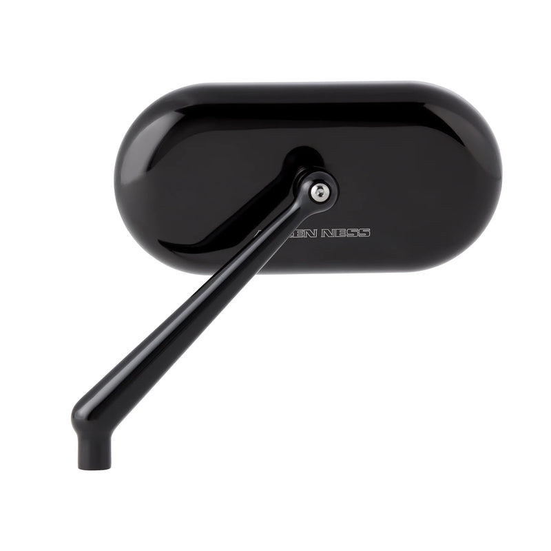 ARLEN NESS  0640-1334 13-172 Mirror Oval Mirror - Black - Right