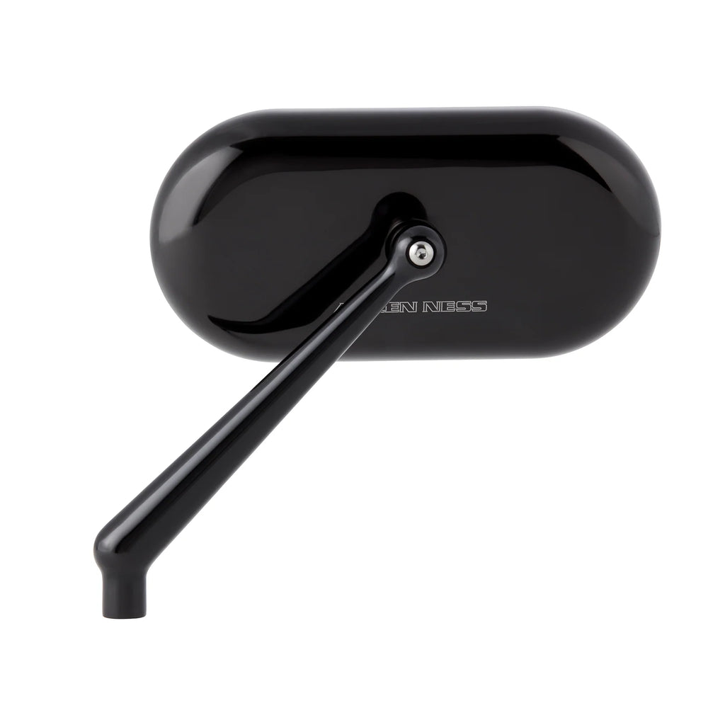 ARLEN NESS 0640-1334 13-172 Mirror Oval Mirror - Black - Right ARLEN NESS 0640-1334 13-172 Mirror Oval Mirror - Black - Right
